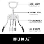 GORILLA GRIP Heavy Duty Zinc Alloy Wine Opener