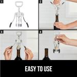 GORILLA GRIP Heavy Duty Zinc Alloy Wine Opener