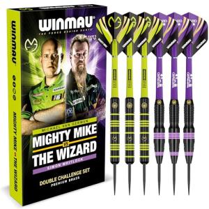 MvG vs Wizard Twin Set 22g Steel Tip Darts