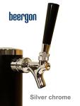 Double Tap Draft Beer Tower - Stainless Steel Finish