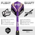 MvG vs Wizard Twin Set 22g Steel Tip Darts