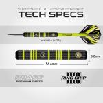 MvG vs Wizard Twin Set 22g Steel Tip Darts
