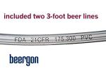 Double Tap Draft Beer Tower - Stainless Steel Finish