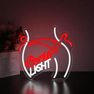 Neon Beer Bar Sign for Man Cave Decor