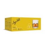 JoyJolt Faye Lowball Whiskey Glasses Set of 6
