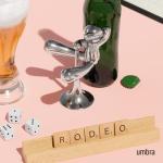 Chrome Rodeo Buddy Bottle Opener with Stand