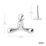 Chrome Rodeo Buddy Bottle Opener with Stand