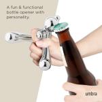 Chrome Rodeo Buddy Bottle Opener with Stand
