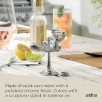 Chrome Rodeo Buddy Bottle Opener with Stand