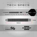Red Dragon Pegasus Tungsten Steel Darts Set 28g