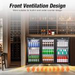 12 Cu.Ft. Beverage Refrigerator with Glass Doors