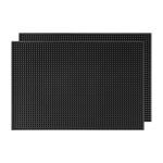 Non-Slip Rubber Bar Mat Set – 18"x12