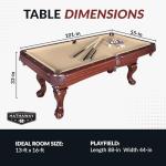 Hathaway Augusta 8ft Pool Table with Accessories