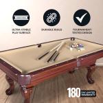 Hathaway Augusta 8ft Pool Table with Accessories