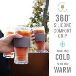 Chill Your Brew with Freeze Beer Glasses - Set of 4