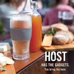 Chill Your Brew with Freeze Beer Glasses - Set of 4