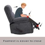 Oversized Rocker Recliner Chair for Big Guys