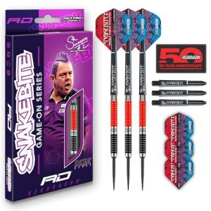 Red Dragon Peter Snakebite Wright 20g Steeltip Darts Set
