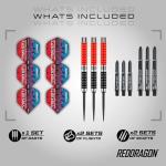 Red Dragon Peter Snakebite Wright 20g Steeltip Darts Set