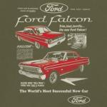 Ford Falcon Retro T-Shirt - 1960s Muscle Car Design