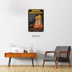 Black Mamba Quotes Wall Art Poster for Man Cave