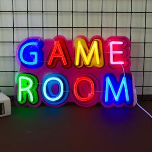 Witty Game Room Neon Sign for Gamers
