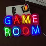 Witty Game Room Neon Sign for Gamers