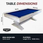 Montecito 8ft Pool Table for Game Room