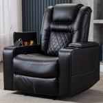 CANMOV Power Recliner Chair with USB & Cup Holders