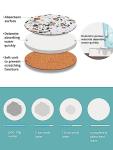 Ceramic Drink Coasters with Holder - Set of 6