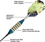 Viper Blue Soft Tip Darts with Travel Case