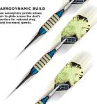Viper Blue Soft Tip Darts with Travel Case