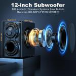 Powerful 5.1 Surround Sound Home Theater System
