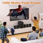 Powerful 5.1 Surround Sound Home Theater System
