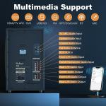 Powerful 5.1 Surround Sound Home Theater System
