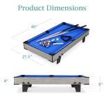 40in Tabletop Billiard Table for Game Room