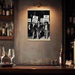 Funny Beer Wall Art for Man Cave Decor