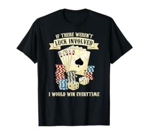 Texas Hold'Em Poker T-Shirt for Gamblers