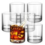 GATWOEST 6-Piece Whiskey Glass Set for Men