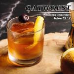 GATWOEST 6-Piece Whiskey Glass Set for Men