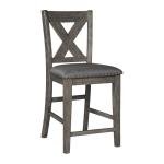 Caitbrook Rustic Counter Height Barstools, Set of 2