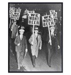Vintage Prohibition Beer Poster - Unique Wall Art