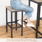 Pub Table and Stool Set for Small Spaces