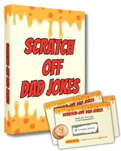 Scratch-Off Dad Jokes – Perfect Gift for Dad