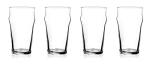 Stackable English Pub Beer Glasses Set of 4