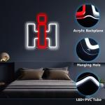 Dimmable IH Tractor Neon Wall Light Sign