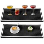 18 x 12 Rubber Bar Mats - 2-Pack