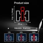 Dimmable IH Tractor Neon Wall Light Sign