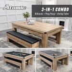 Atomic Hampton 3-in-1 Billiards, Ping Pong, Dining Table
