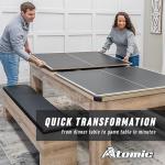 Atomic Hampton 3-in-1 Billiards, Ping Pong, Dining Table
